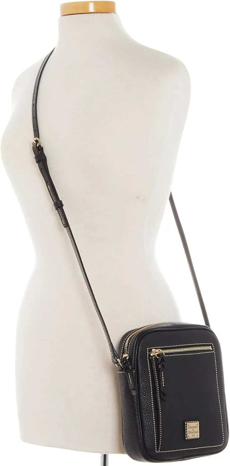 Dooney & Bourke Crossbody Bags for Women, Pebble Grain Leather Small Camera Crossbody