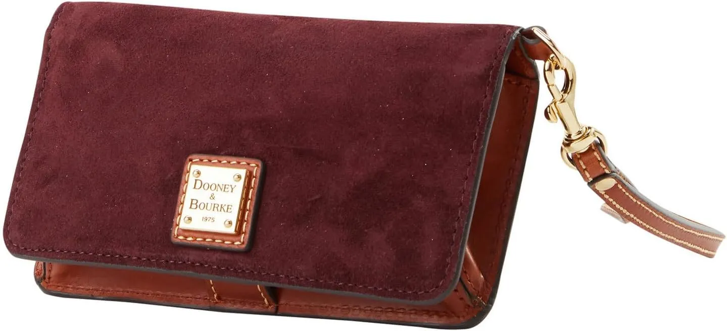 Dooney & Bourke Handbag, Suede Fey Phone Wristlet