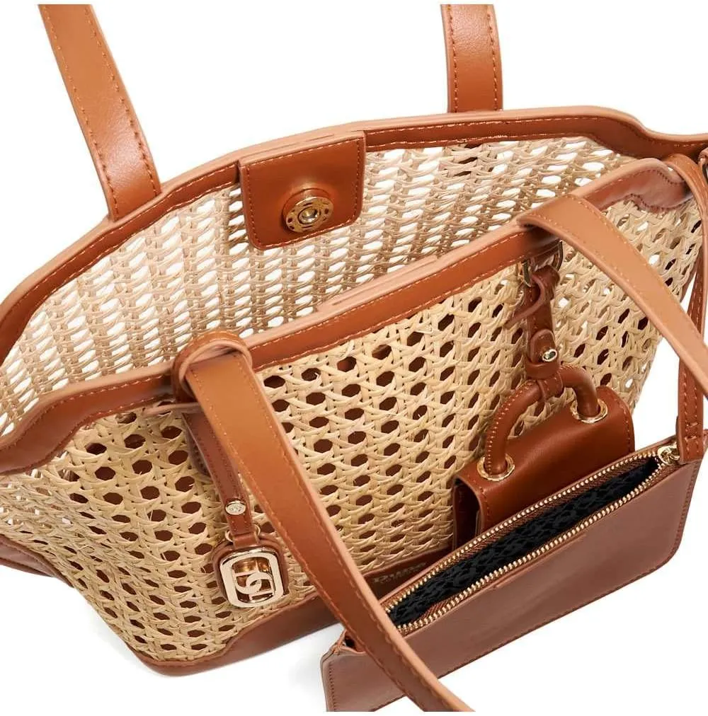 Dune DINIDECIDED Medium Curved Shopper