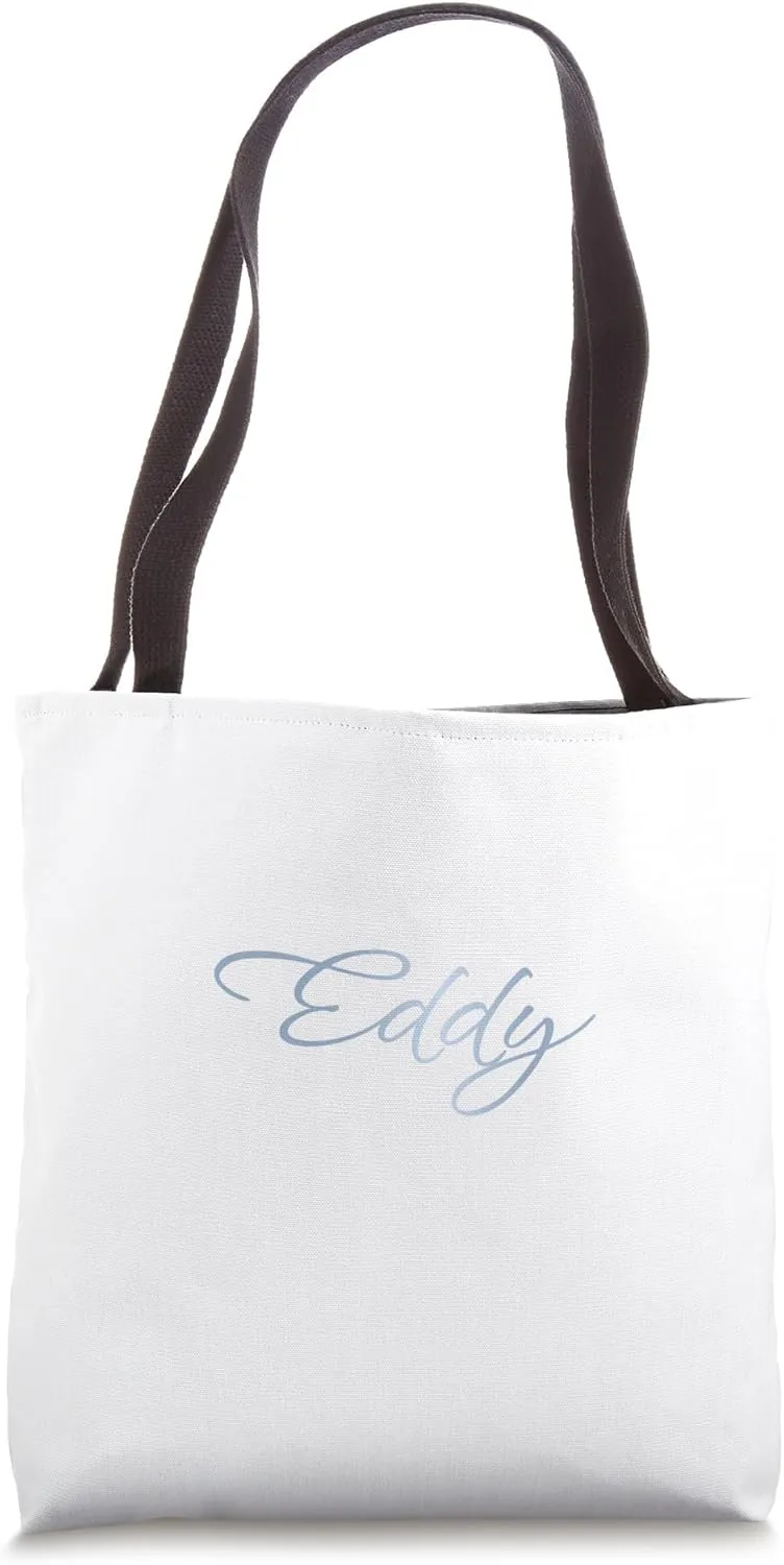 Eddy Men's Name First Name Boy Blue Gift Fashion Outfits Tote Bag