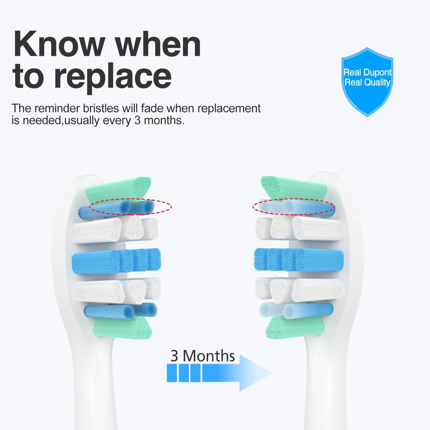 Electric Toothbrush Heads for Philips Sonicare Replacement Heads C1,C2,4100, Replacement Brush Head Compatible with Phillips Sonicare Electric Toothbrushes C2,C1, for Philips Sonic Care Brush,12 Pcs