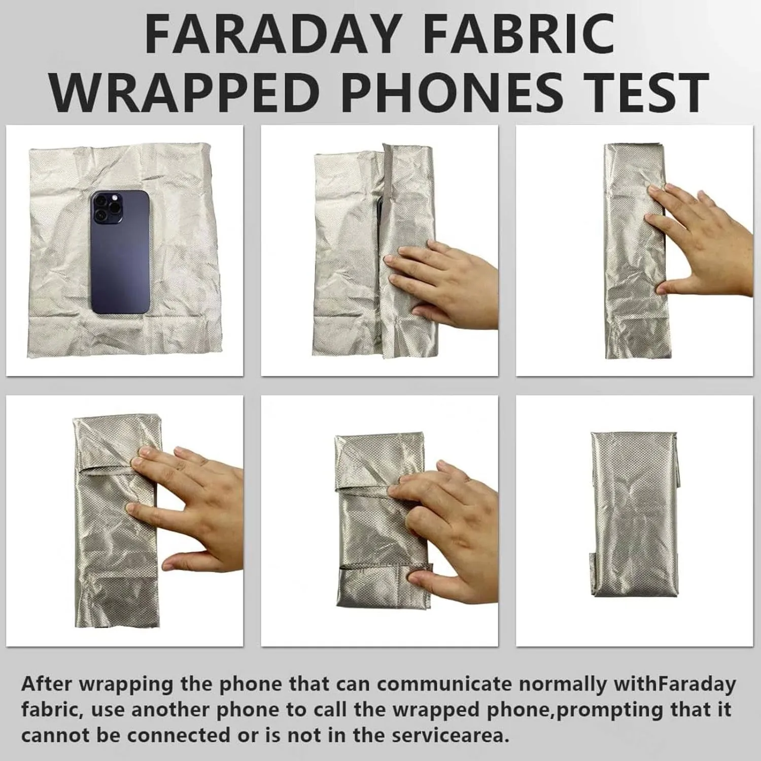 EMF Faraday Fabric EMF Fabric Protection Signal Shielding Kit Faraday Material RF Blocker Fabric Anti Radiation Blanket Shield Faraday Bags for Generators,gold-6x1.1m
