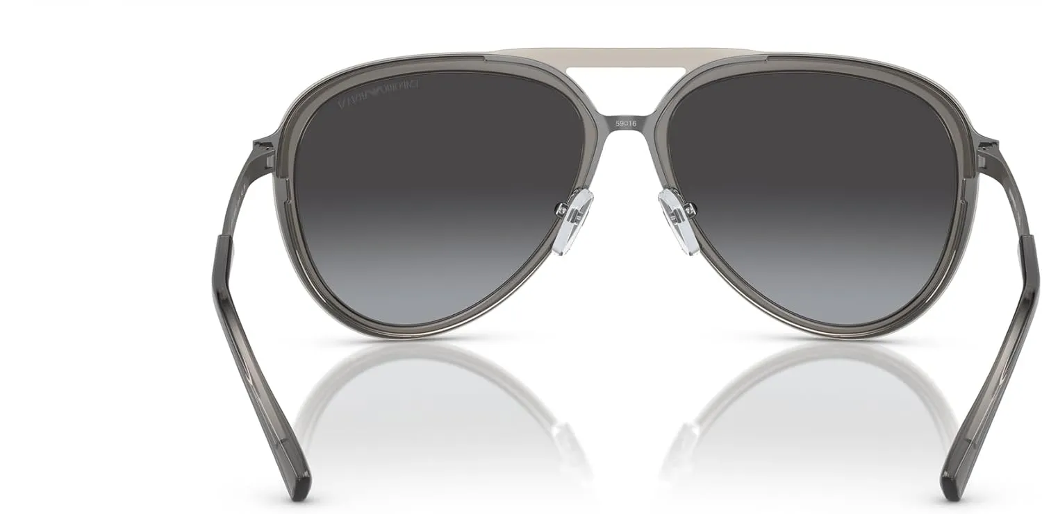 Emporio Armani Men's Ea2145 Aviator Sunglasses
