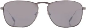Ermenegildo Zegna Sunglasses EZ 0219 08C Shiny Gunmetal/Smoke Mirror