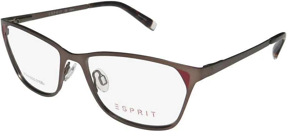 Esprit 17488 Womens/Ladies Cat Eye Full-rim Spring Hinges Eyeglasses/Spectacles