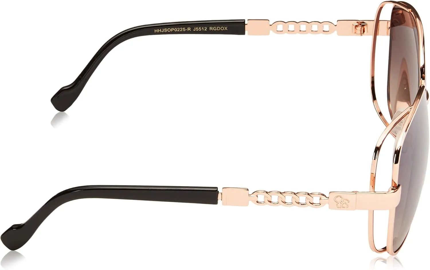 essica Simpson Women's J6214 Oversized Cat Eye Square Sunglasses