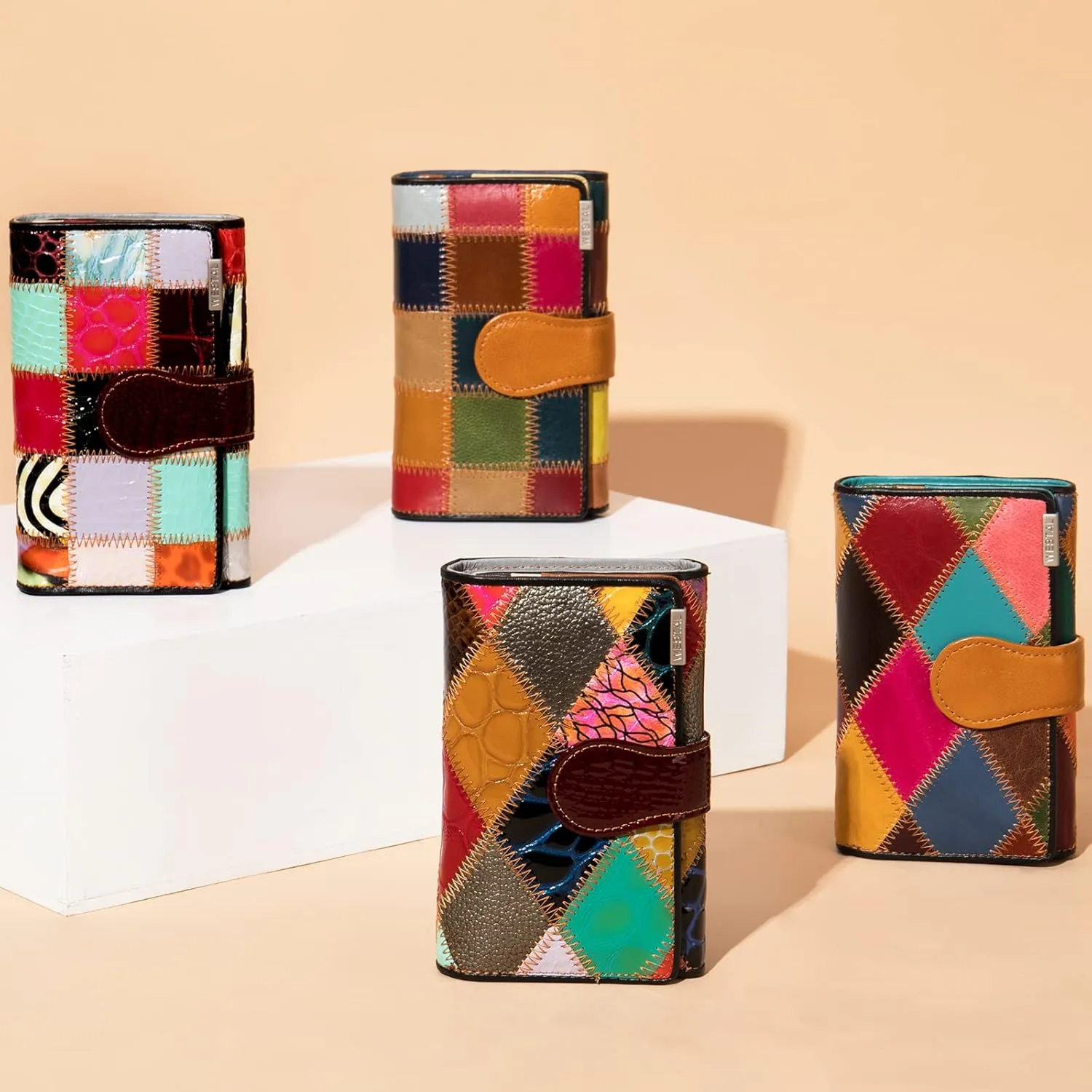 Eysee Wallets for Women Genuine Leather Multi Color Mode 2-D