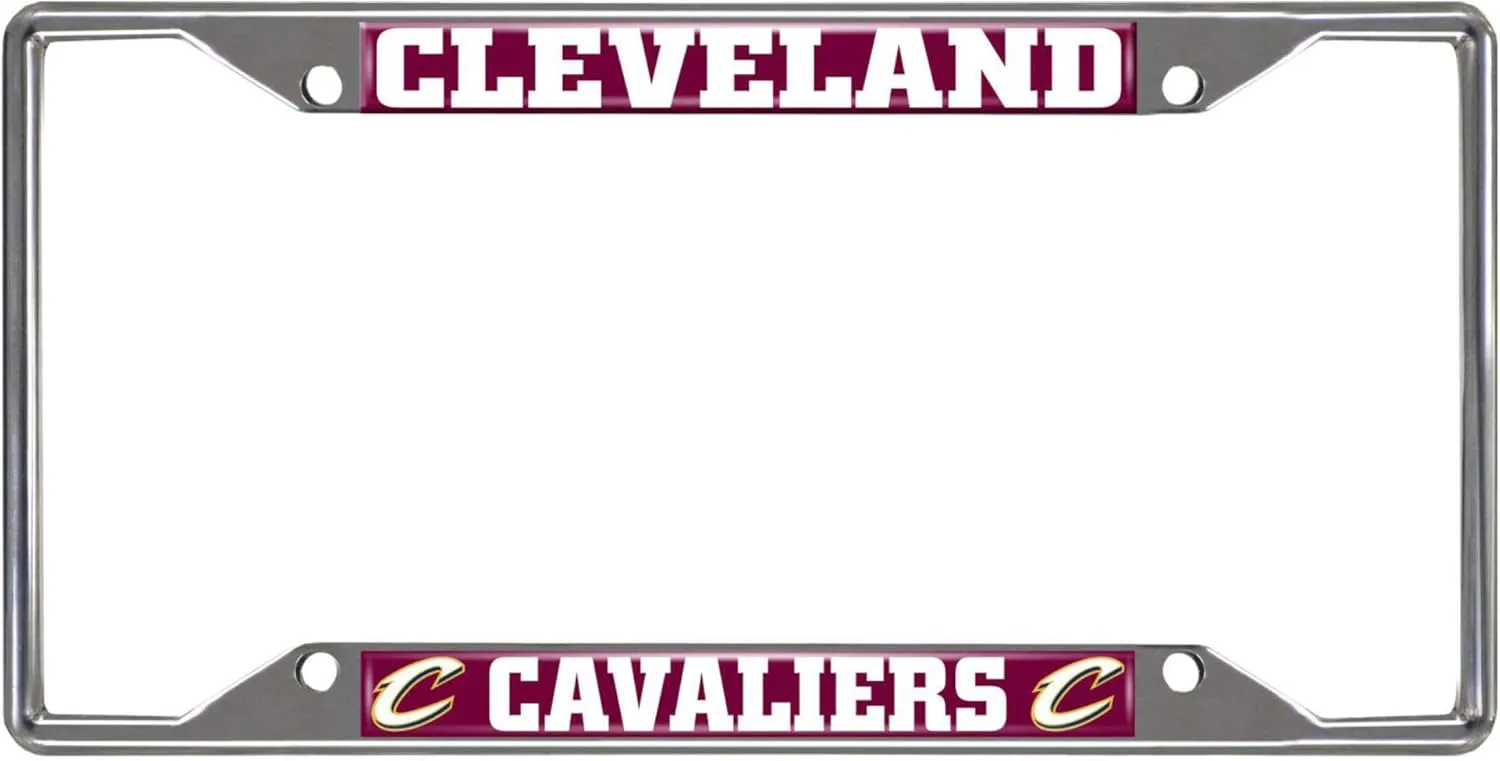 FANMATS NBA Chrome Metal License Plate Frame