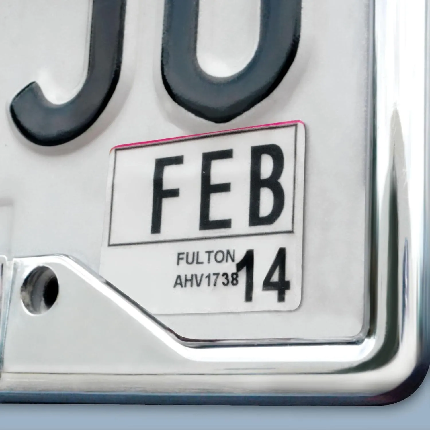 FANMATS NCAA Chrome Metal License Plate Frame