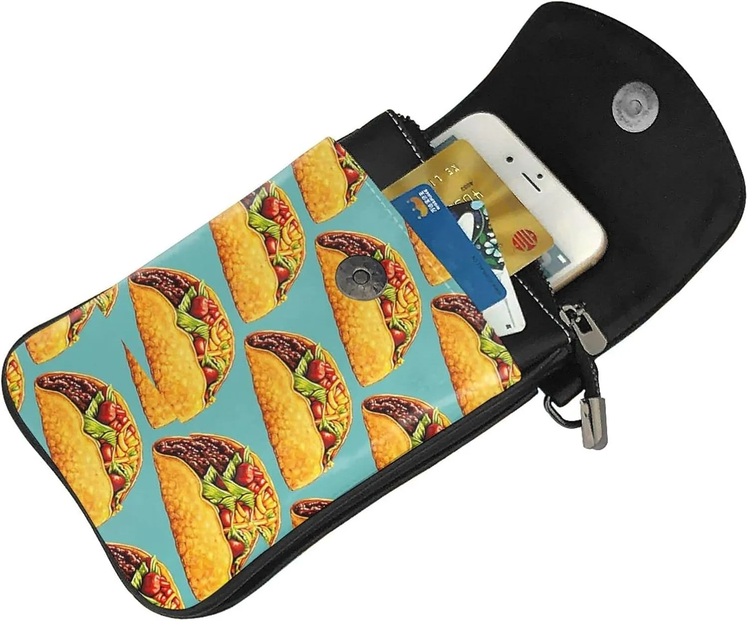 Fashion Crossbody Bags Cell Phone Purse Wallet Shoulder Bag For Card Key Passport