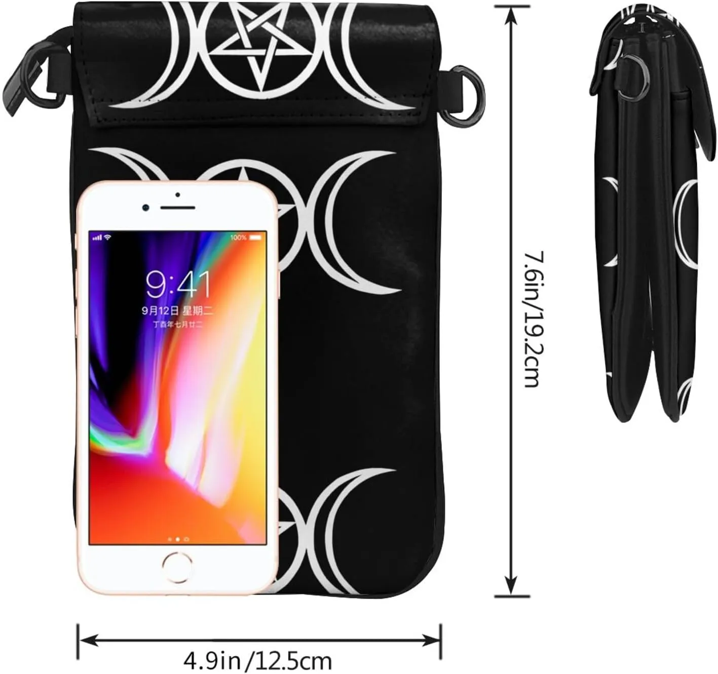 Fashion Crossbody Bags Cell Phone Purse Wallet Shoulder Bag For Card Key Passport