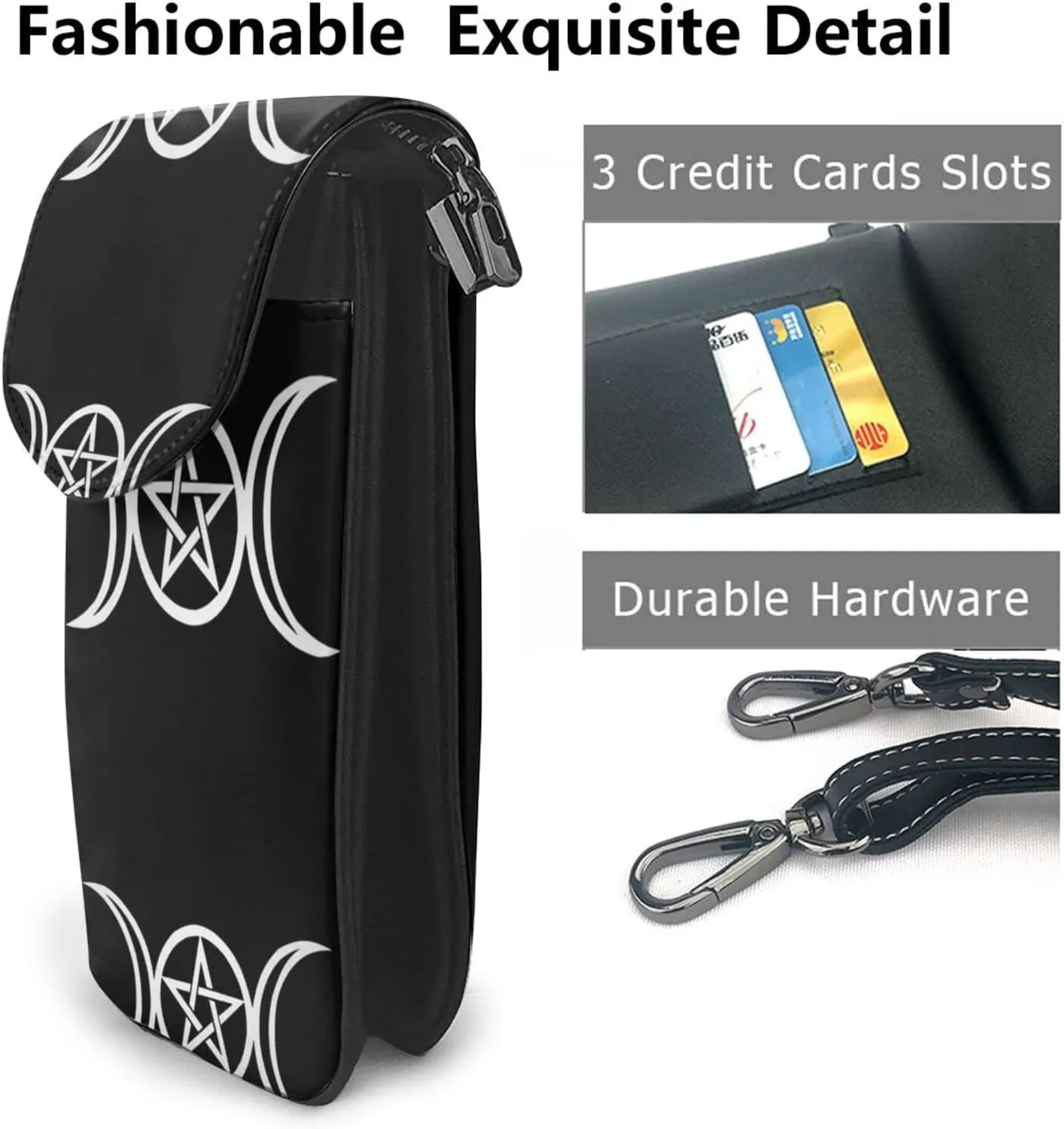 Fashion Crossbody Bags Cell Phone Purse Wallet Shoulder Bag For Card Key Passport