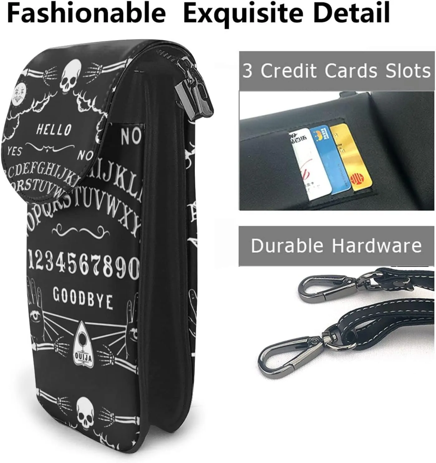 Fashion Crossbody Bags Cell Phone Purse Wallet Shoulder Bag For Card Key Passport