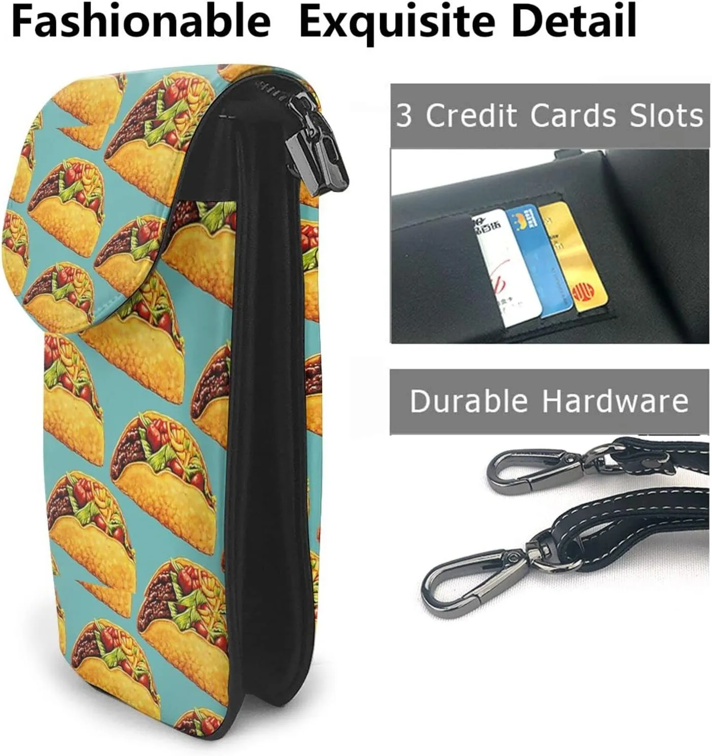Fashion Crossbody Bags Cell Phone Purse Wallet Shoulder Bag For Card Key Passport