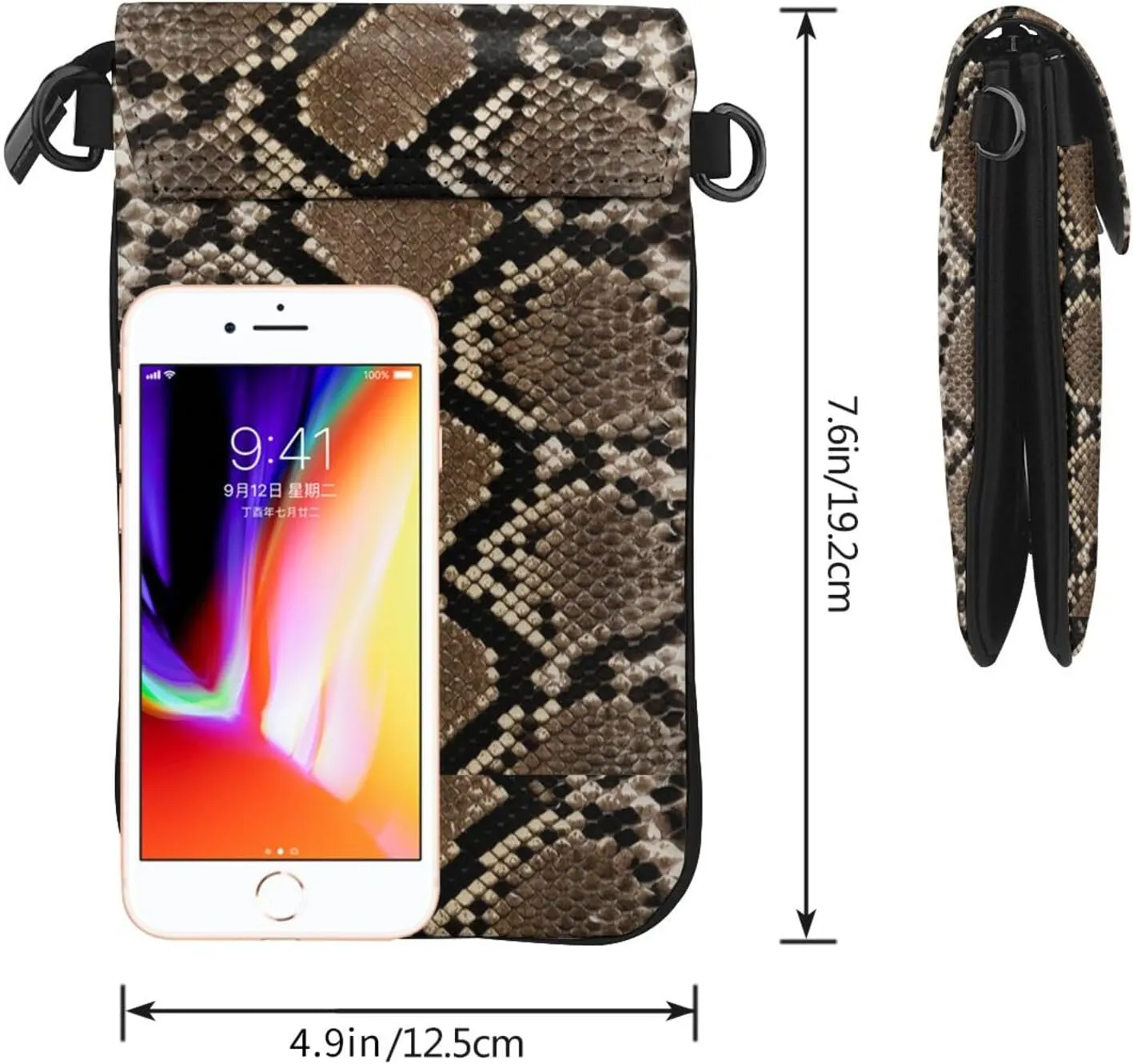 Fashion Crossbody Bags Cell Phone Purse Wallet Shoulder Bag For Card Key Passport