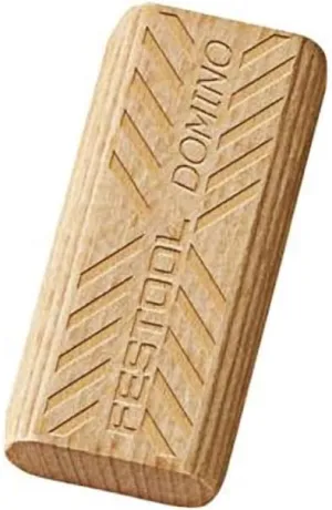 Festool 493296 Domino Tenon, Beech Wood, 5 x 19 x 30mm, 1800-Pack