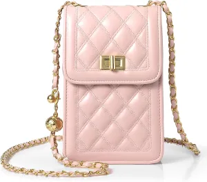 FSD.WG Women Small Crossbody Cell Phone Purse Leather Phone Purse Mini Messenger Shoulder Handbag Wallet