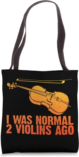Funny Violin Design For Men Women Kids Violin Lover Fiddlers Tote Bag