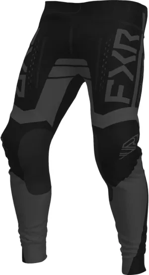 FXR Contender MX Pants Stretch Fabric Slim Fit Ventilated Durable Black Ops - 30