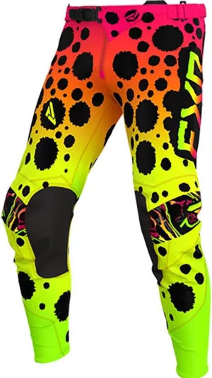 FXR Youth Podium MX Pant Durable Lightweight Breathable Stretch Mesh Frogger - 28