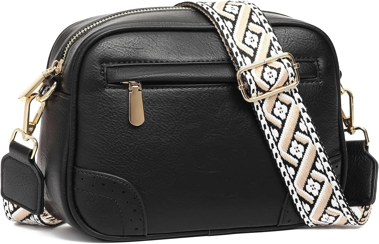 GAEKEAO Small Crossbody Bags for Women Shoulder Handbags Vegan Leather Purses with Adjustable Shoulder Strap