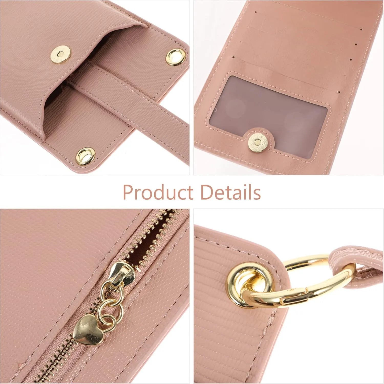 Gatuida Mobile Phone Bag Cell Phone Bag Cross Body Bag Purses for Women Travel Sling Bag Purse Strap Crossbody Bags for Women Purse with Built in Wallets Travel Bag Miss Pu Leather Medium