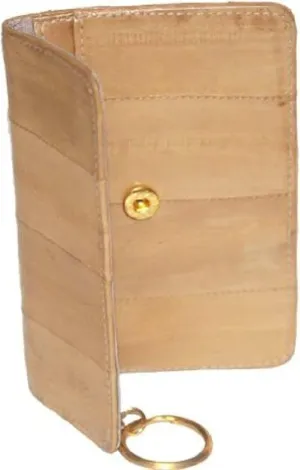 Genuine EeL Skin Leather Womens Coin Change Purse #E855