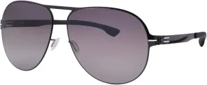 Gerrit Sunglasses Gunmetal/Black/Storm Grey Pilot 61mm