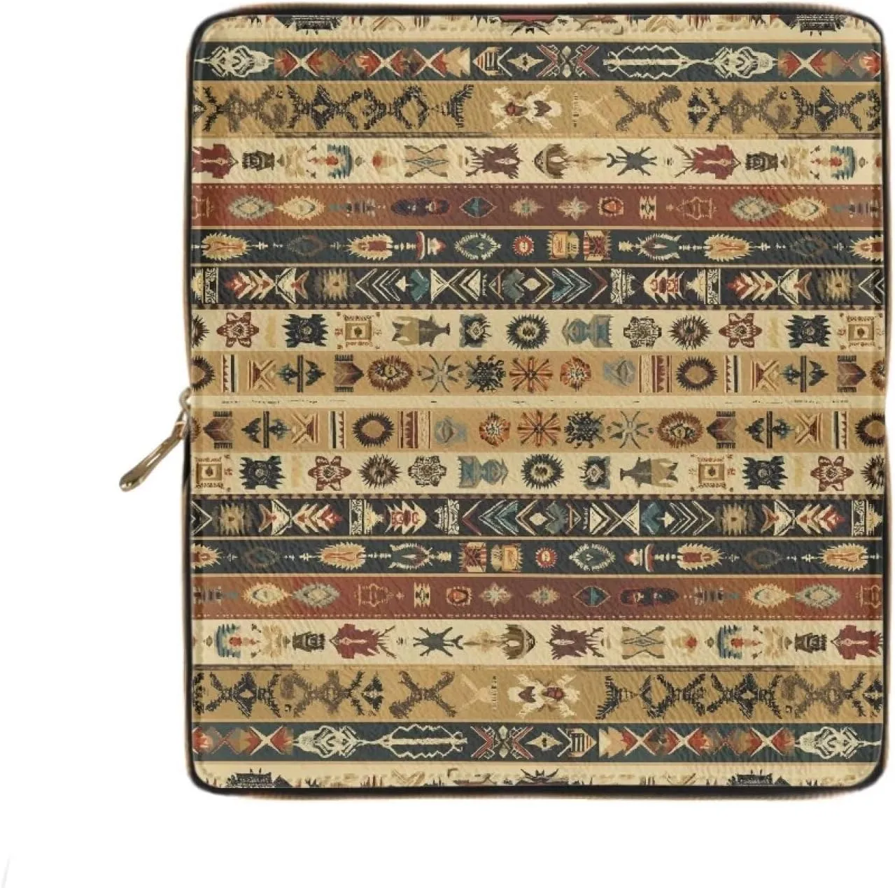 GIFTPUZZ Aztec Women Wallet Rfid Blocking PU Leather Travel Clutch Purse with 4 Credit Card Holder Fashion Wallets for Women Cash,Phone,ID,Credit Card Holder Long Style Purse Waterproof