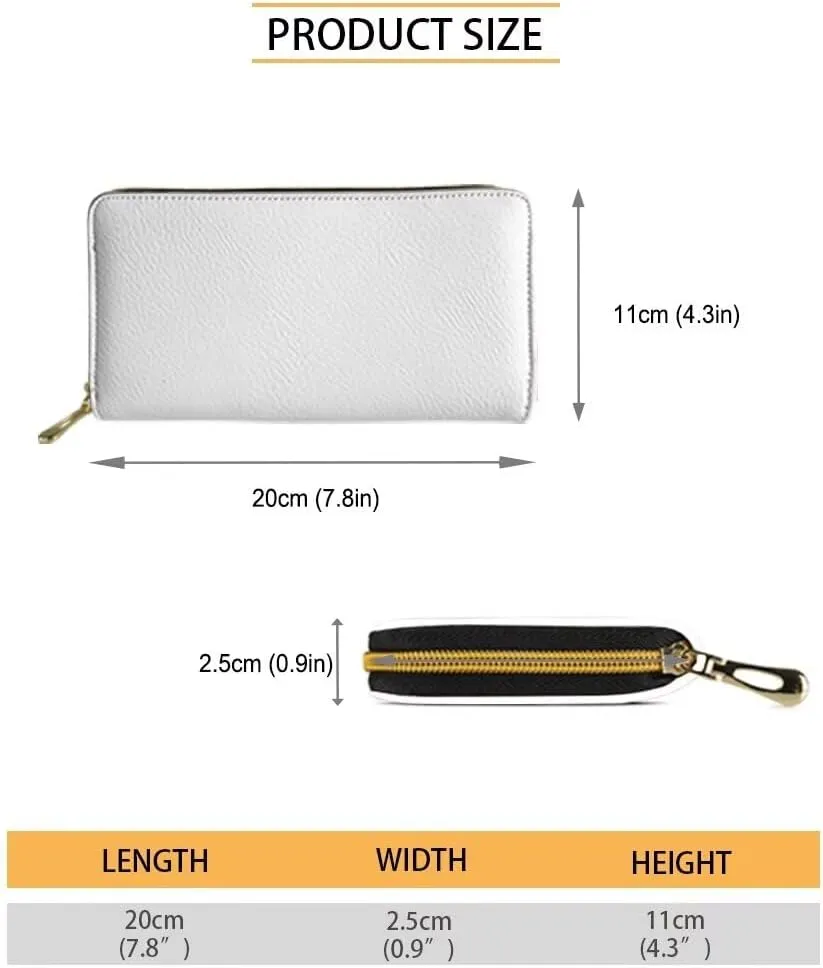 GIFTPUZZ Aztec Women Wallet Rfid Blocking PU Leather Travel Clutch Purse with 4 Credit Card Holder Fashion Wallets for Women Cash,Phone,ID,Credit Card Holder Long Style Purse Waterproof