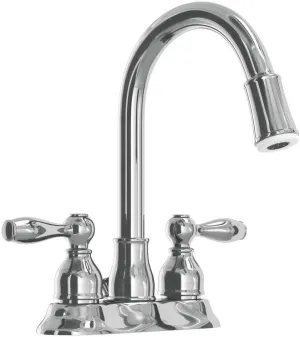 Glacier Bay Mandouri 4 in. Centerset 2-Handle LED High-Arc Bathroom Faucet in Chrome