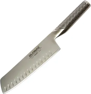 Global G-56, Classic 7 inch Vegetable Hollow Ground Knife, Stainless Steel