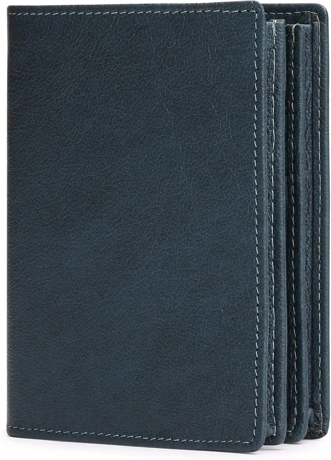 GOIACII Wallets for Men Large Capacity Genuine Leather RFID Mens Bifold Wallet with 16 Card Slots