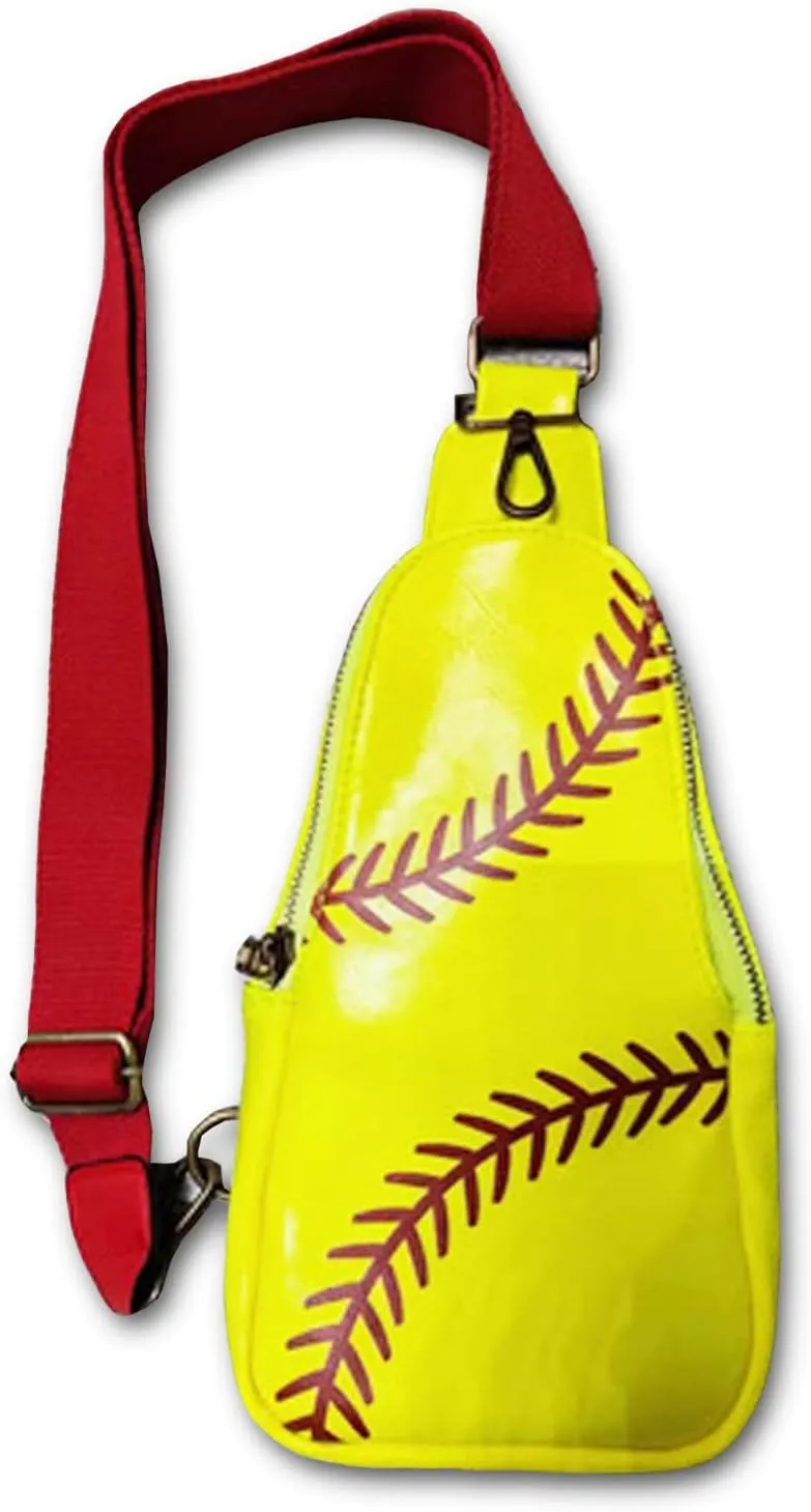 Grand Slam Homerun Crossbody Sports Purse Handbag