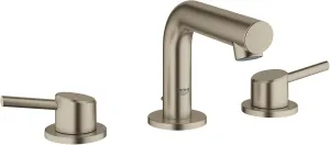 GROHE 20572EN1 Concetto, 8-inch Widespread 2-Handle S-Size Bathroom Faucet 1.2 GPM, Brushed Nickel