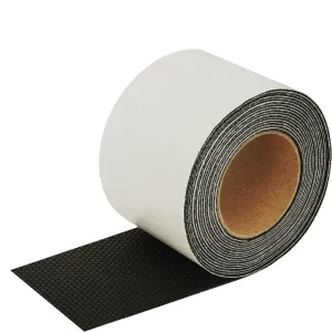 Haloera Rubber Grip Tape for Handle Anti-Slip - Heavy Duty Non-Abrasive Waterproof Tape for Indoor & Outdoor, Contact Surfaces Safer, Comfort, Noise Reduction, Customizable - (Dark Grey, 2In x 10Ft)