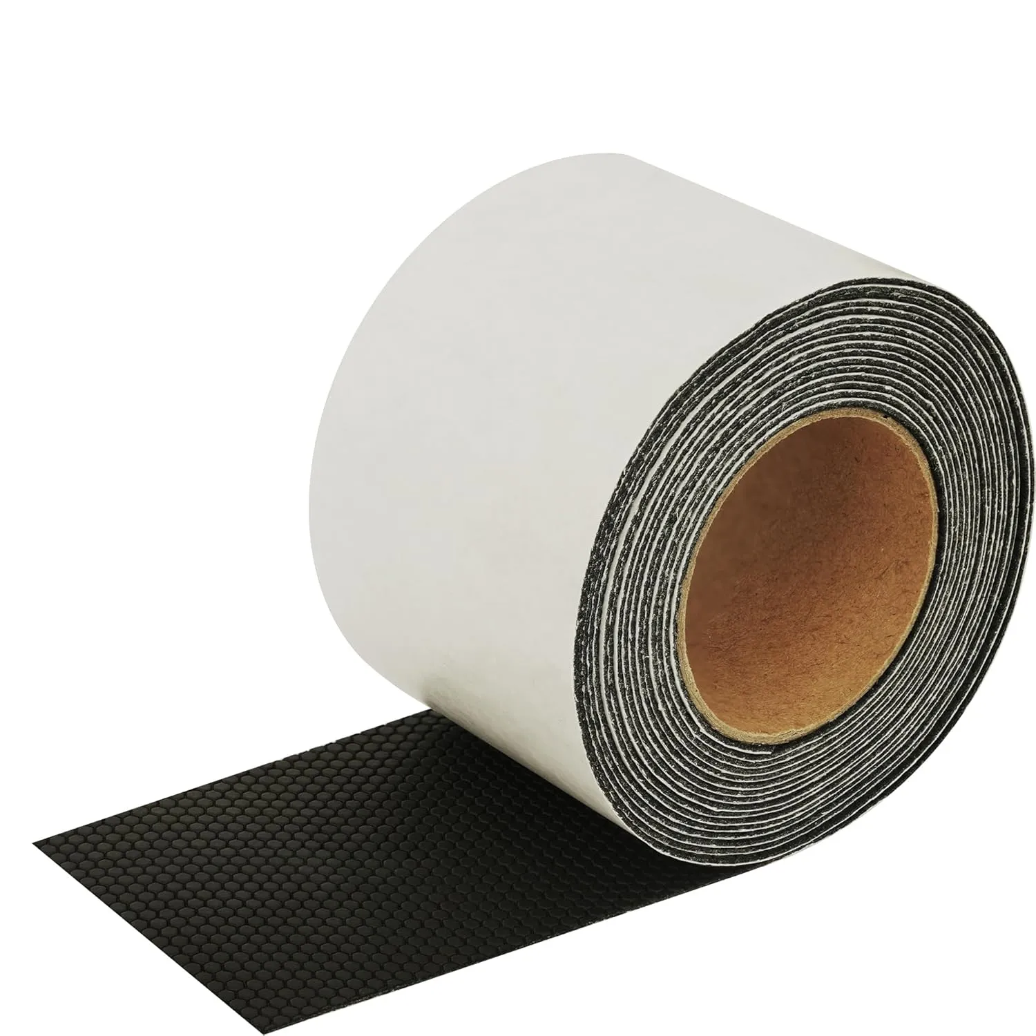 Haloera Rubber Grip Tape for Handle Anti-Slip - Heavy Duty Non-Abrasive Waterproof Tape for Indoor & Outdoor, Contact Surfaces Safer, Comfort, Noise Reduction, Customizable - (Dark Grey, 2In x 10Ft)