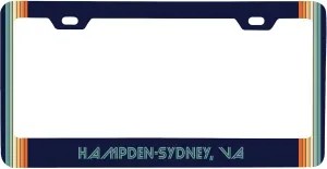 Hampden-Sydney Virginia Car Metal License Plate Frame Retro Design