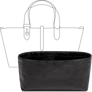 Handbag Organizer Insert for Dior Toujours Small Bag, Custom Fit Inside Premium Matte Black Lightweight WaterResistant Purse Insert with Cup Holder Accessories