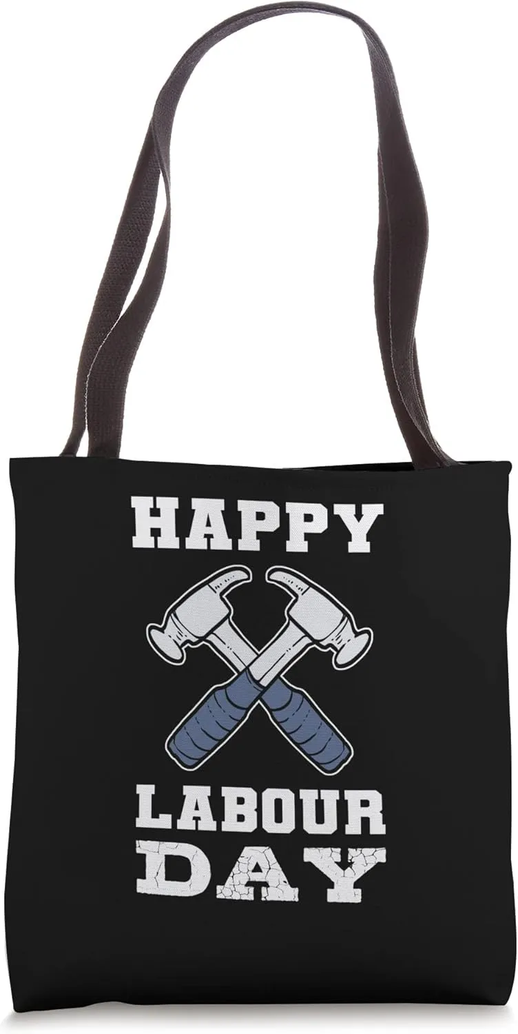 Happy Labour Day Woodworker Tote Bag