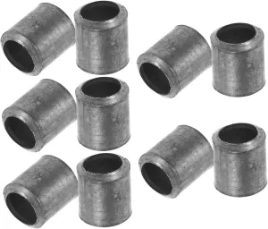 HEMOTON 10Pcs Iron Wedge Kit for Axe and Hammer Handles Durable for Woodworking Tree Cutting Logging and Splitting Tasks
