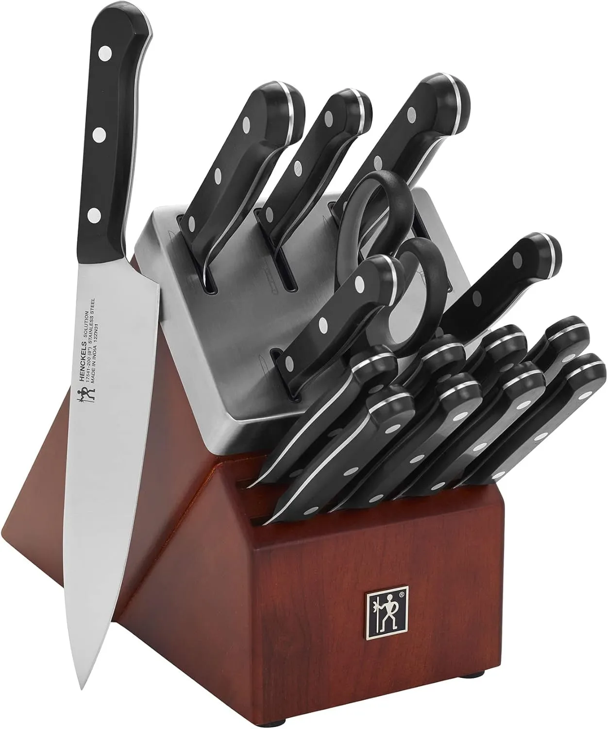 HENCKELS Solution 16-pc Self-Sharpening Knife Block Set