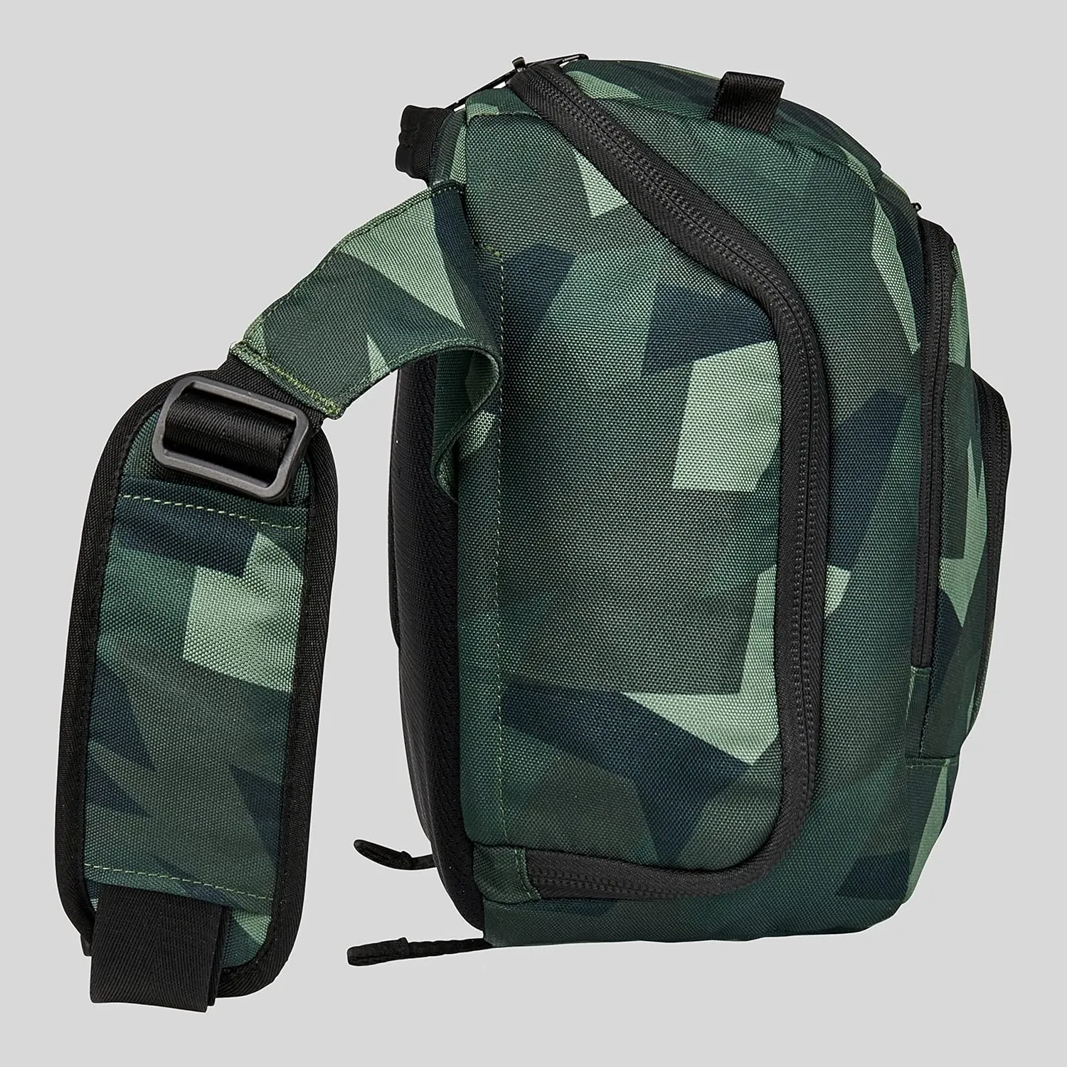 HEX Ranger DSLR XL Camera Sling – with Adjustable Carry Straps, Ample Interior Dividers, Water-Resistant Fabric, YKK Premium Zippers & More - Camo