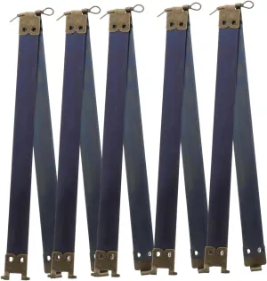 Hohopeti DIY Purse Frame 10pcs Metal Internal Frame Flex for Handbag Crafting and Bag Making