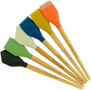 Hyatt's Princeton Artist Brush, Catalyst Blade Size 50, 6 Piece Set