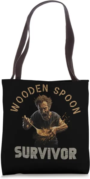 I Survived The Wooden Spoon Survivor Tote Bag