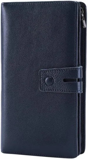 Itslife Womens Wallet,Large Capacity RFID Blocking Leather Wallets Credit Cards Organizer Ladies Wallet with Checkbook Holder