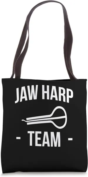 Jaw Harp Team Jaw Harp Player Tote Bag