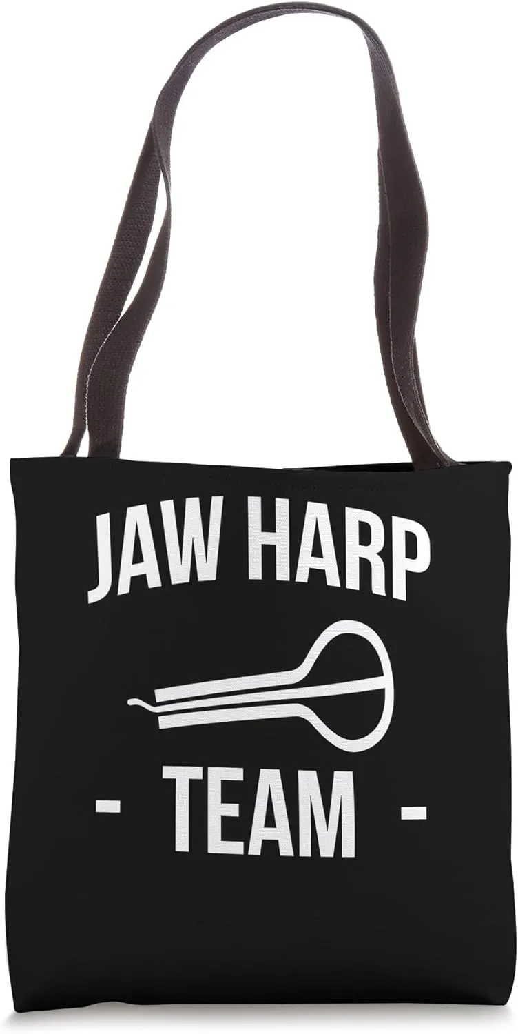 Jaw Harp Team Jaw Harp Player Tote Bag