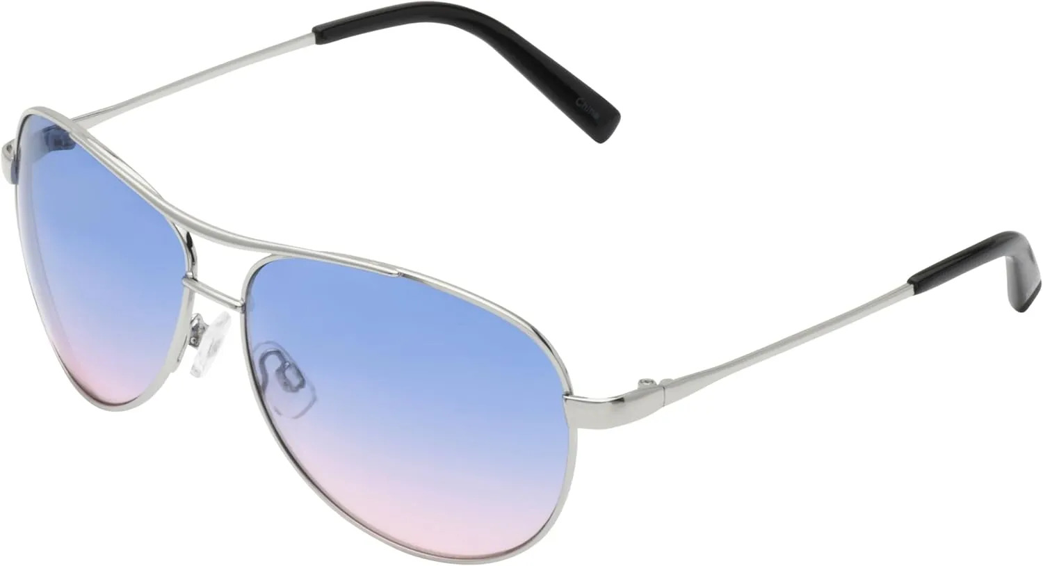 Jessica Simpson Women's J106 Iconic Metal Aviator Pilot Sunglasses with UV400 Protection